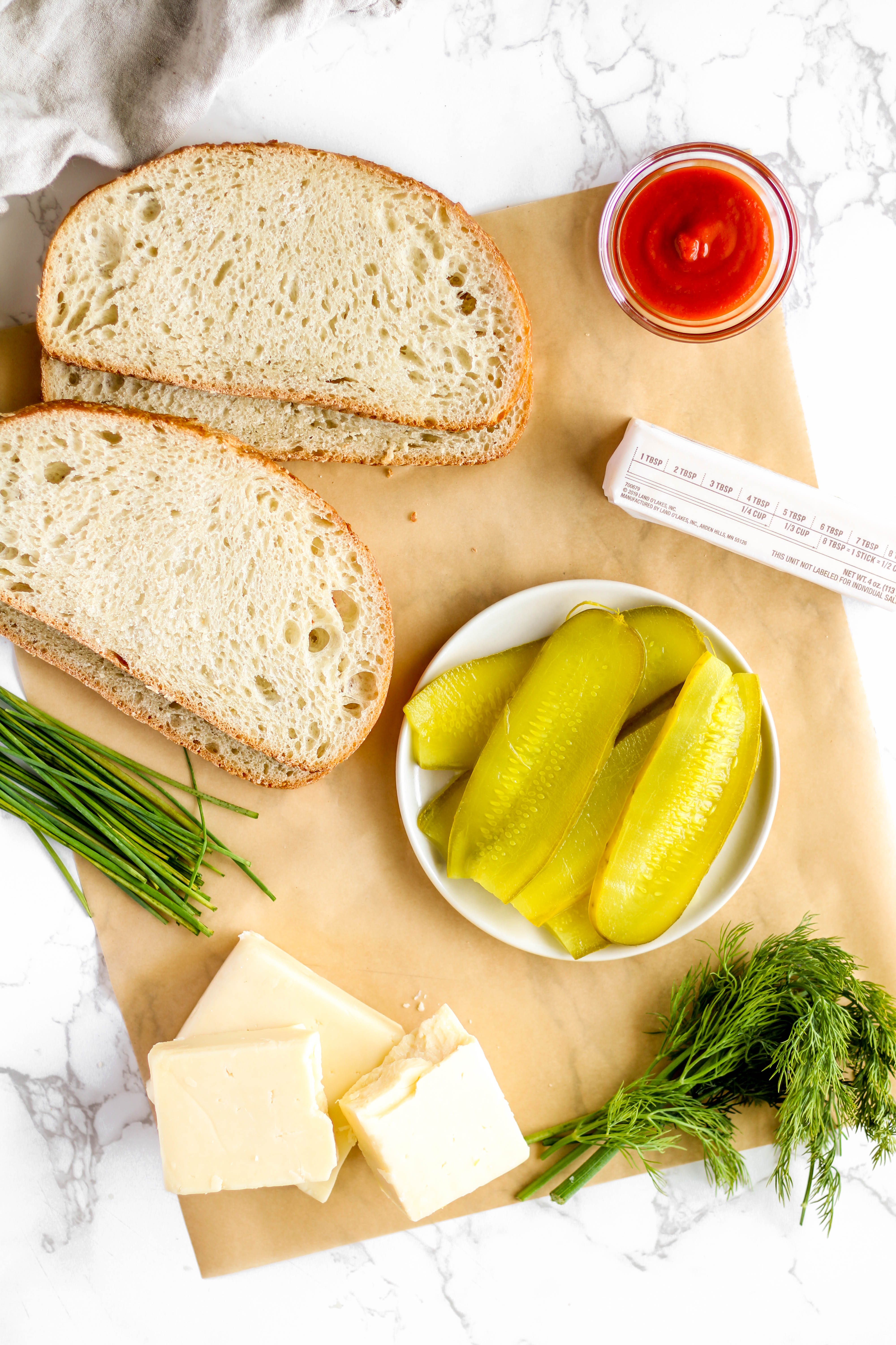 Pickle Grilled Cheese